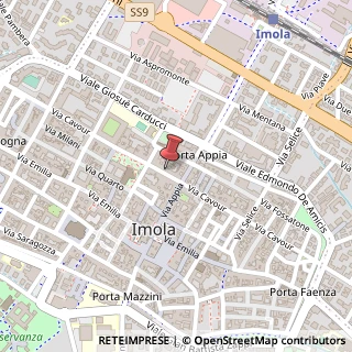 Mappa Via Cavour, 62, 40026 Imola, Bologna (Emilia Romagna)