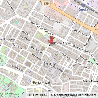 Mappa Via Cavour, 56, 40026 Imola, Bologna (Emilia Romagna)