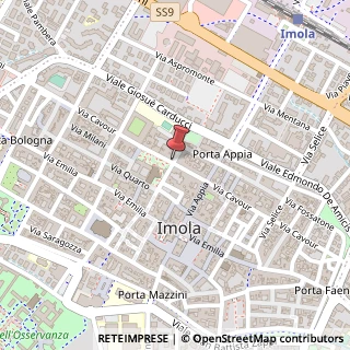 Mappa Via Cavour, 76, 40026 Imola, Bologna (Emilia Romagna)