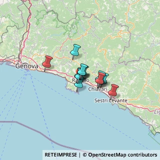 Mappa Via Salvo D'Acquisto, 16035 Rapallo GE, Italia (6.69846)