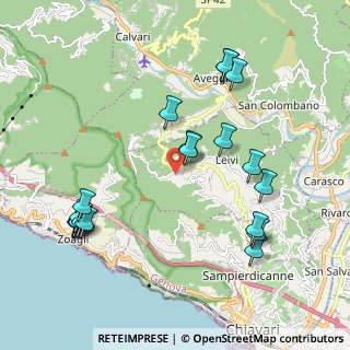 Mappa Via San Lorenzo, 16043 Chiavari GE, Italia (2.3105)