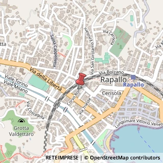 Mappa Corso Roma, 10, 16035 Rapallo, Genova (Liguria)