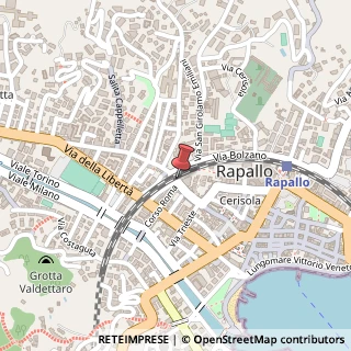 Mappa Corso Goffredo Mameli, 75, 16035 Rapallo, Genova (Liguria)