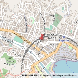 Mappa Corso Goffredo Mameli,  95, 16035 Rapallo, Genova (Liguria)