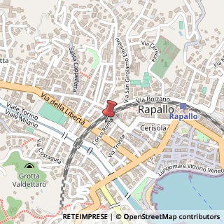 Mappa Corso Roma, 14, 16035 Rapallo, Genova (Liguria)