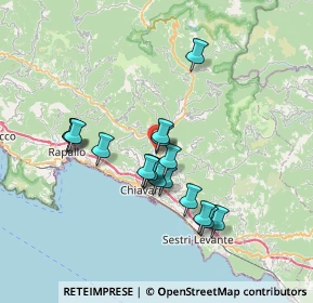 Mappa Via M. Disma, 16042 Carasco GE, Italia (6.07765)