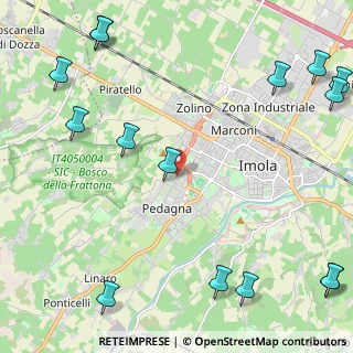 Mappa Via Gradizza, 40026 Imola BO, Italia (3.42933)