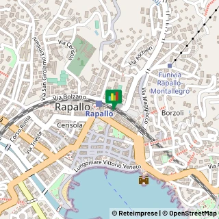 Mappa Via Fratelli Betti, 8, 16035 Rapallo, Genova (Liguria)