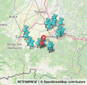 Mappa SP 37, 12089 Villanova Mondovì CN, Italia (10.272)