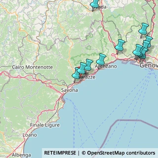 Mappa Via Boschi, 17015 Celle Ligure SV, Italia (20.0875)