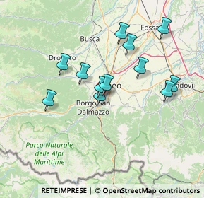 Mappa Via Federico Mistral, 12100 Cuneo CN, Italia (13.10667)