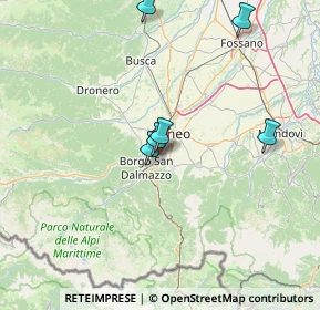 Mappa Via Federico Mistral, 12100 Cuneo CN, Italia (33.43091)