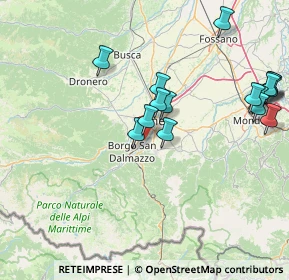 Mappa Via Federico Mistral, 12100 Cuneo CN, Italia (17.475)