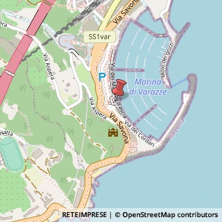 Mappa Piazza Dei Calafati, 6, 17019 Varazze, Savona (Liguria)