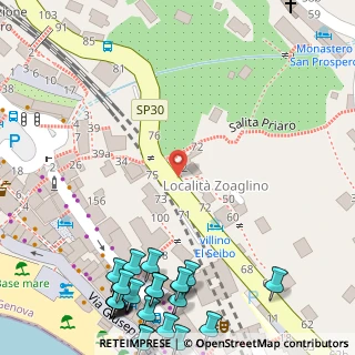 Mappa Corso Giuseppe Mazzini, 16032 Camogli GE, Italia (0.1)