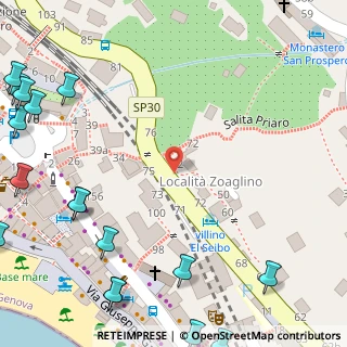 Mappa Corso Giuseppe Mazzini, 16032 Camogli GE, Italia (0.131)