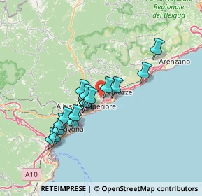 Mappa Via Sanda, 17015 Celle Ligure SV, Italia (6.17813)