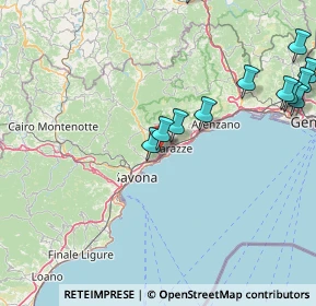 Mappa Via Sanda, 17015 Celle Ligure SV, Italia (19.94333)