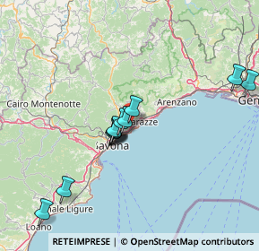 Mappa Via Sanda, 17015 Celle Ligure SV, Italia (12.90417)