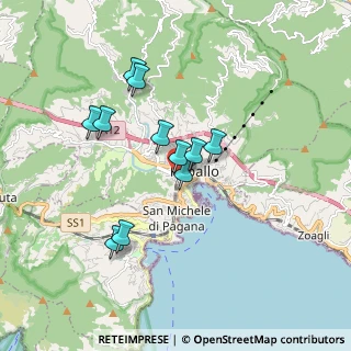 Mappa Via Torino, 16035 Rapallo GE, Italia (1.50545)