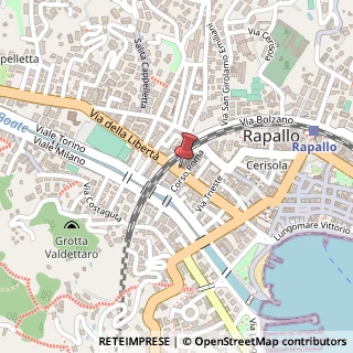 Mappa Corso Roma, 28, 16035 Rapallo, Genova (Liguria)
