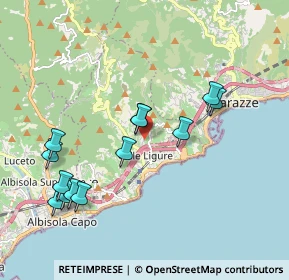 Mappa Via Lavadore, 17015 Celle Ligure SV, Italia (2.04)