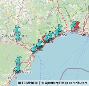 Mappa Via Lavadore, 17015 Celle Ligure SV, Italia (14.37438)