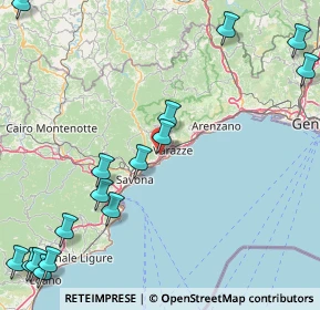 Mappa Via Lavadore, 17015 Celle Ligure SV, Italia (24.64563)