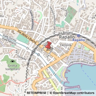 Mappa Via della Libertà, 33, 16035 Rapallo, Genova (Liguria)