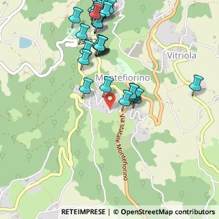 Mappa Via della Piscina, 41045 Montefiorino MO, Italia (0.62333)