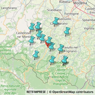 Mappa Via della Piscina, 41045 Montefiorino MO, Italia (12.06467)