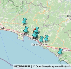 Mappa Via Casali, 16042 Carasco GE, Italia (9.09727)