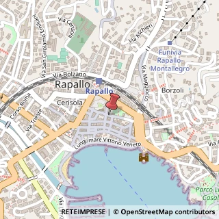 Mappa Via Magenta, 38, 16035 Rapallo, Genova (Liguria)