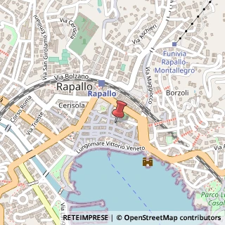 Mappa Via Torre Civica, 15, 16035 Rapallo, Genova (Liguria)