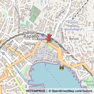 Mappa Via Magenta, 54, 16035 Rapallo, Genova (Liguria)