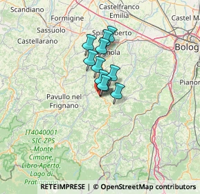 Mappa La Serra, 41059 Zocca MO, Italia (7.42182)