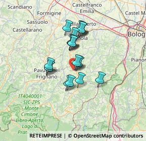 Mappa La Serra, 41059 Zocca MO, Italia (9.902)