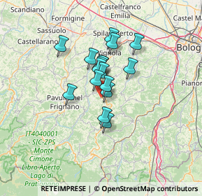 Mappa La Serra, 41059 Zocca MO, Italia (8.87882)