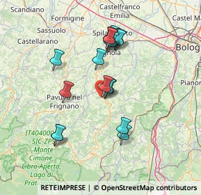 Mappa La Serra, 41059 Zocca MO, Italia (12.93471)