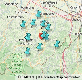 Mappa La Serra, 41059 Zocca MO, Italia (10.57917)