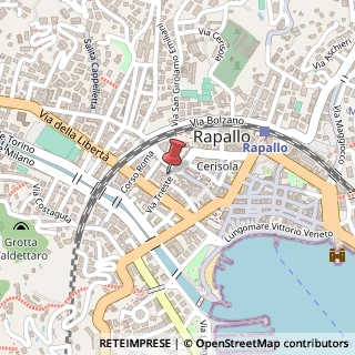Mappa Via Trieste, 17, 16035 Rapallo, Genova (Liguria)