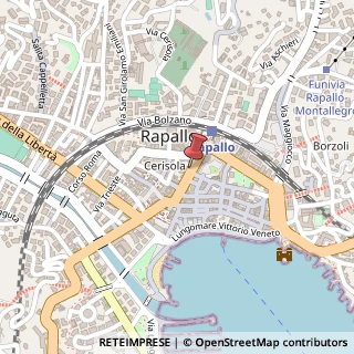 Mappa Corso Italia, 17/19, 16035 Rapallo, Genova (Liguria)