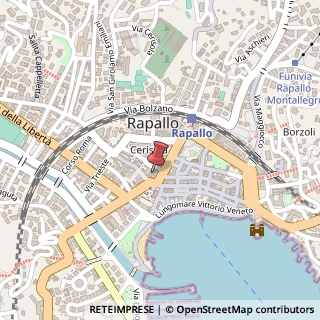 Mappa Piazza Cavour, 3, 16035 Rapallo, Genova (Liguria)