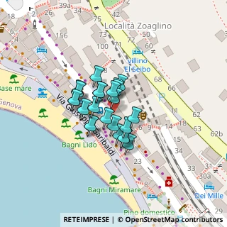 Mappa Via della Repubblica, 16032 Camogli GE, Italia (0.0325)