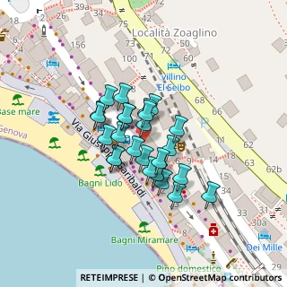 Mappa Via della Repubblica, 16032 Camogli GE, Italia (0.01538)