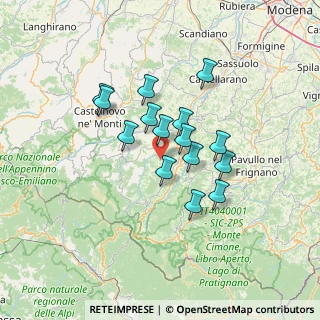 Mappa Via delle Braglie, 42010 Toano RE, Italia (10.70267)