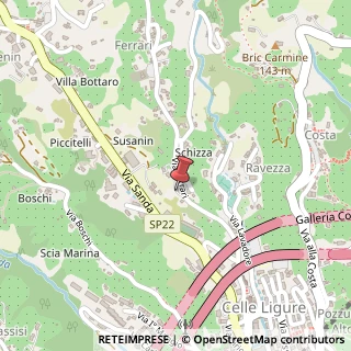 Mappa Via Ghiglino, 26, 17015 Celle Ligure, Savona (Liguria)