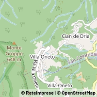Map San Colombano Certenoli