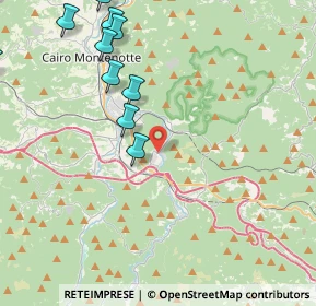 Mappa Viale della Libertà, 17014 Cairo Montenotte SV, Italia (5.53182)