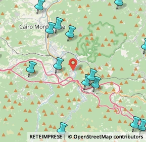 Mappa Viale della Libertà, 17014 Cairo Montenotte SV, Italia (6.481)